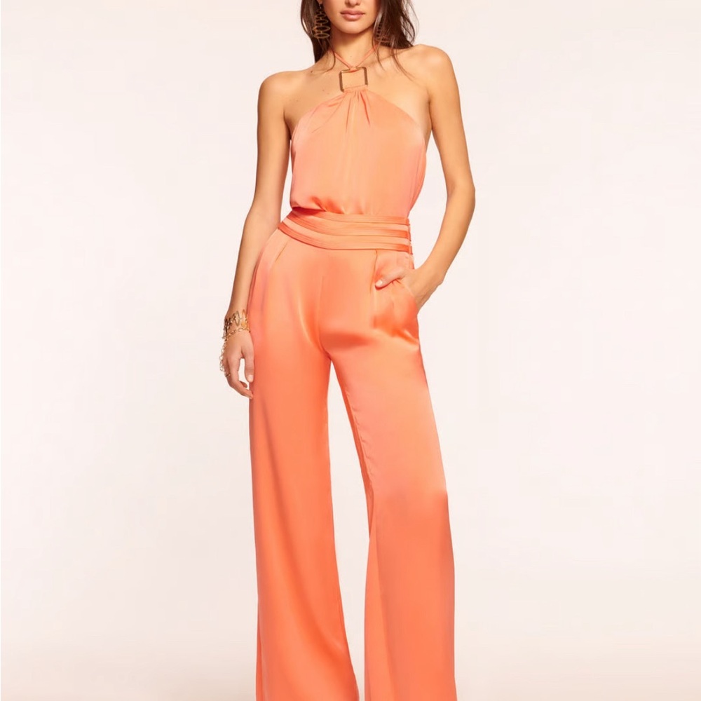 Orange Ramy Brook Pants - Picture 3 of 6